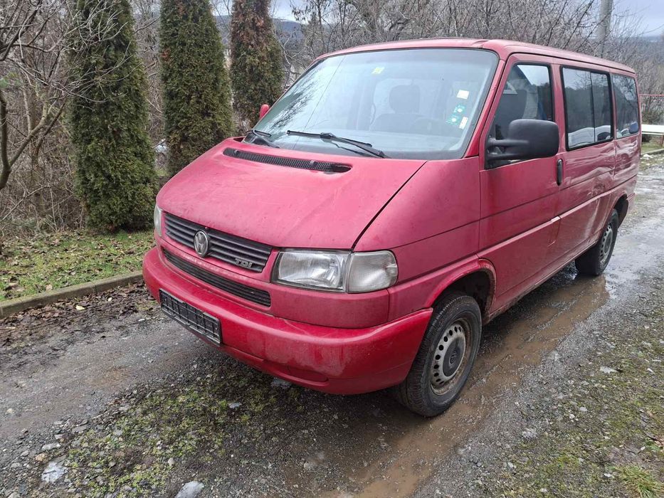 VW Transporter T4 2.5TDI Caravelle 102hp НА ЧАСТИ 102 КОНЯ