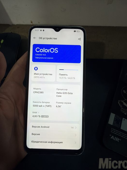 Oppo A57s 4/64 gb