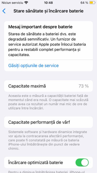 Vând iPhone SE (2020) , 64GB– Stare foarte bună / Urme ușoare de uzură