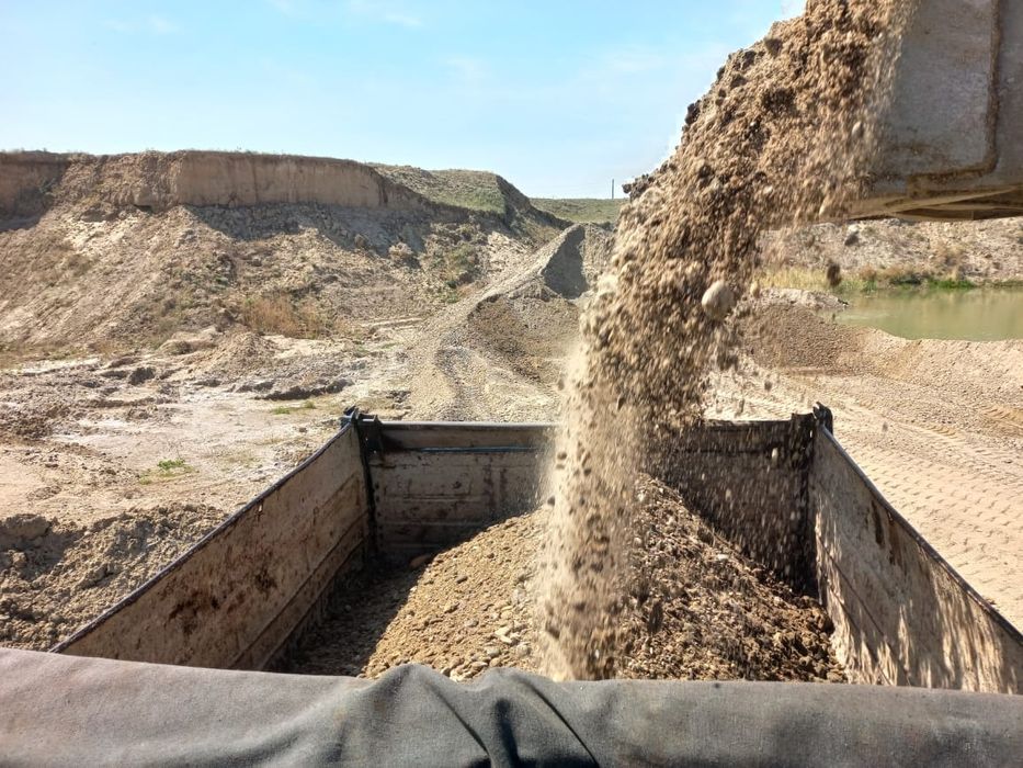 Отсев гравий глина