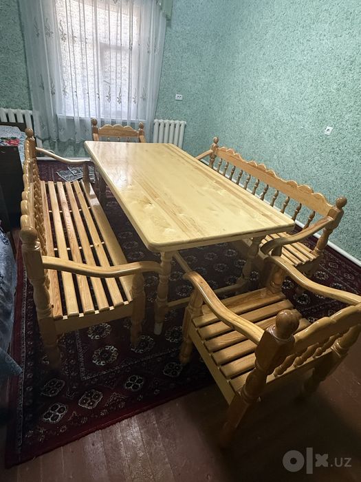 Садовая стол и стуля (дере