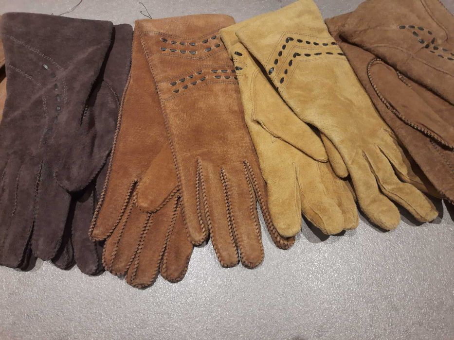 Нови ръкавици, естествен велур