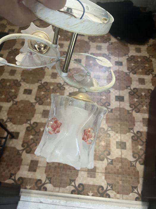 Люстра двух плафонная