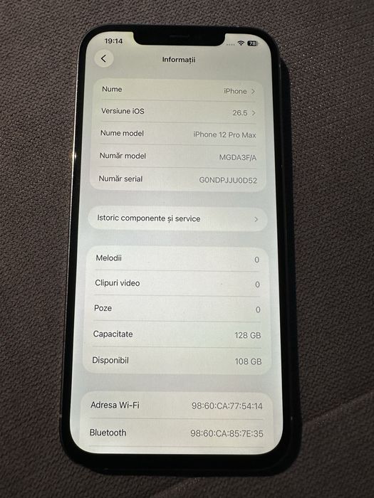 iPhone 12 Pro Max White - 128 GB