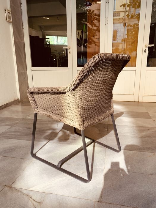 Градински стол Lisomme Loki от ратан