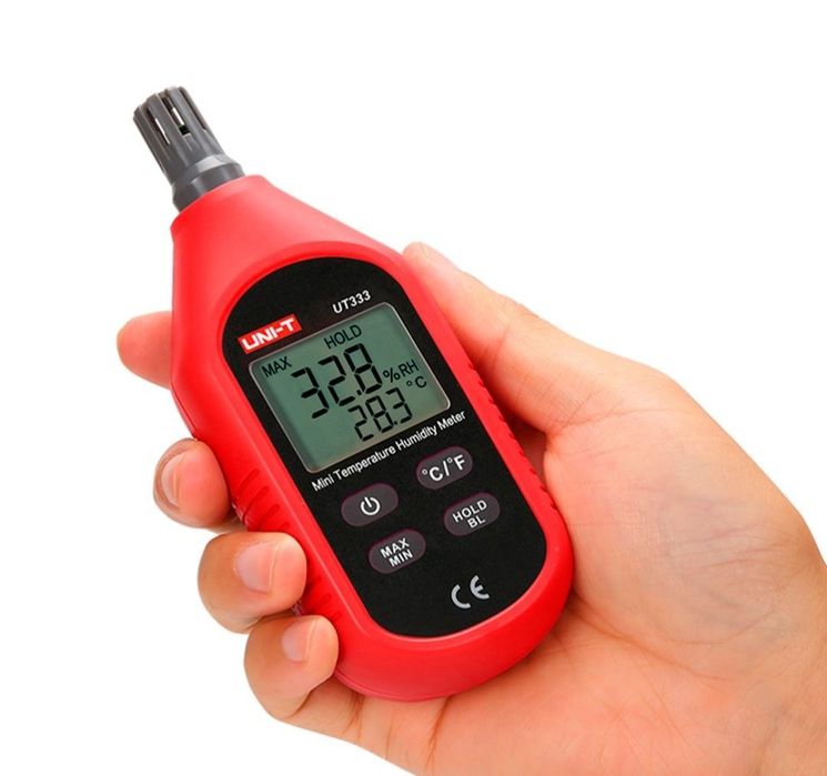 UT333 Миниатюрный измеритель температуры и влажности UNI-T asortiment