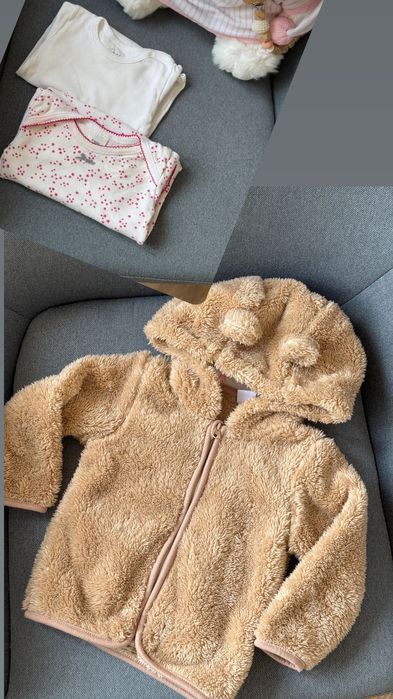 Лот бебешки дрехи за момиче 62 68 74 zara hm next guess