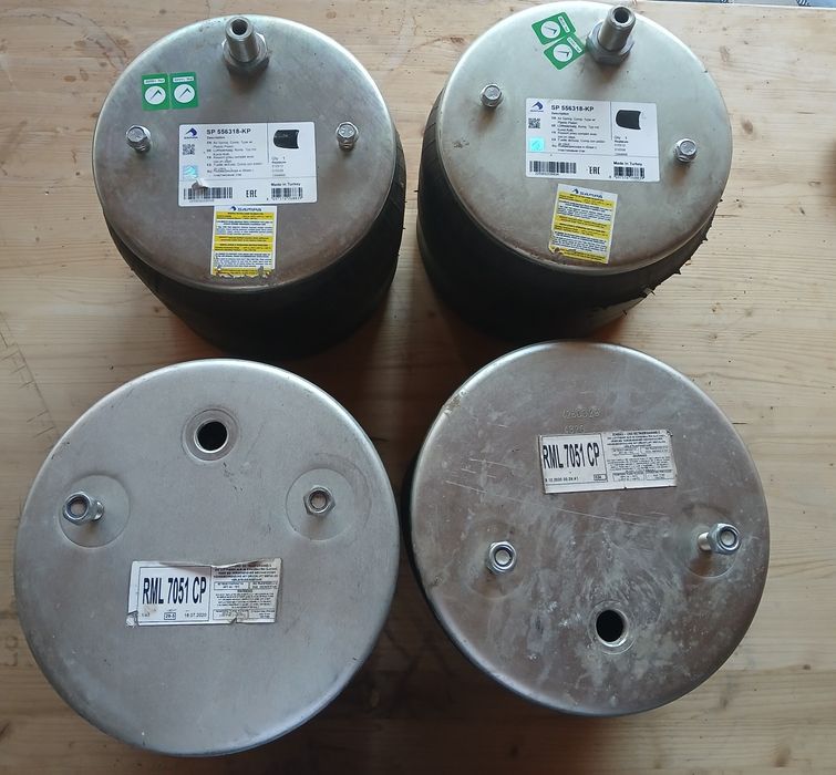 Perne de aer camion set complet fata/spate‼️‼️