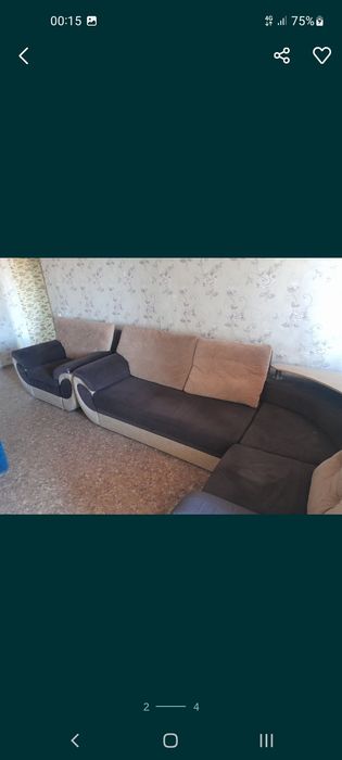 Диван угловой б/у