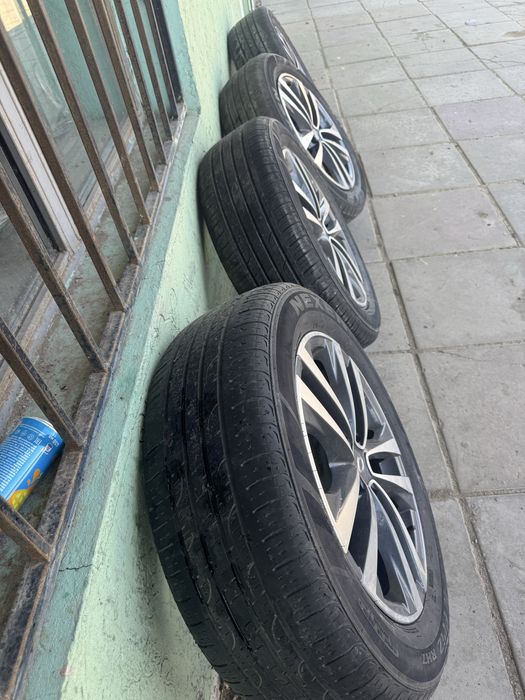 Титановые диски с шинами