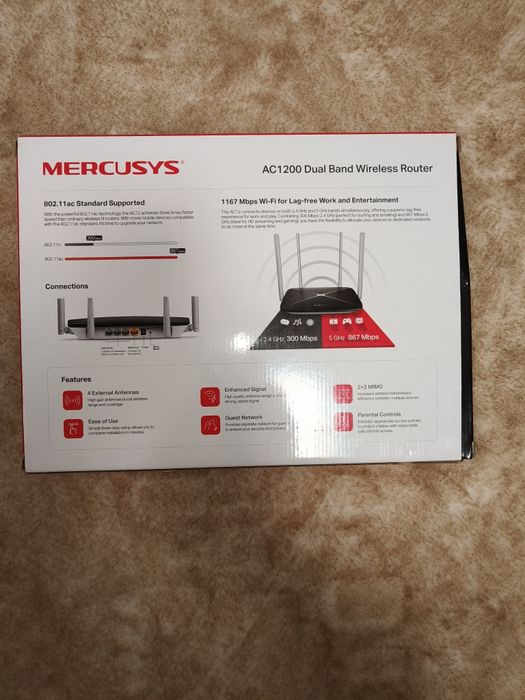 Wireless Router Mercurius  AC 12