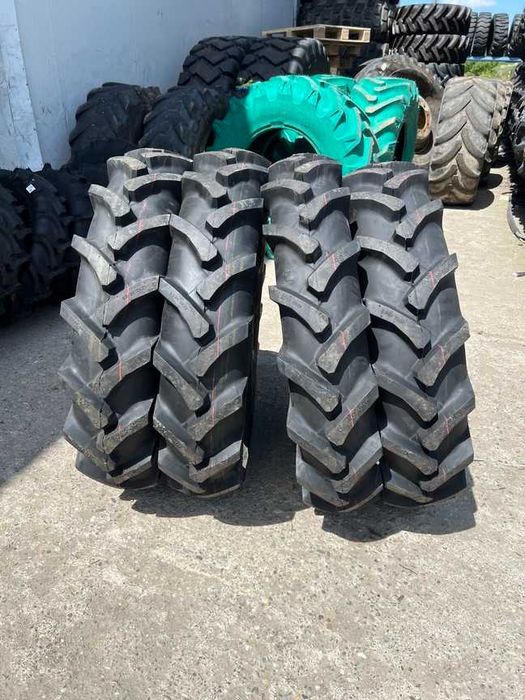 9.5-24 cu 8 pliuri anvelope noi marca TVS pentru tractor fata