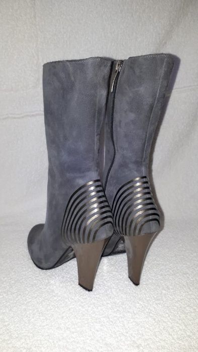 Полусапожки замшевые демисезонные женские