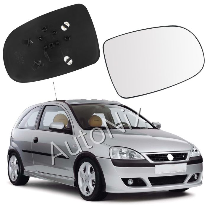 Стъкло за огледало за Opel Corsa C Tigra огледало за опел корса ц тигр