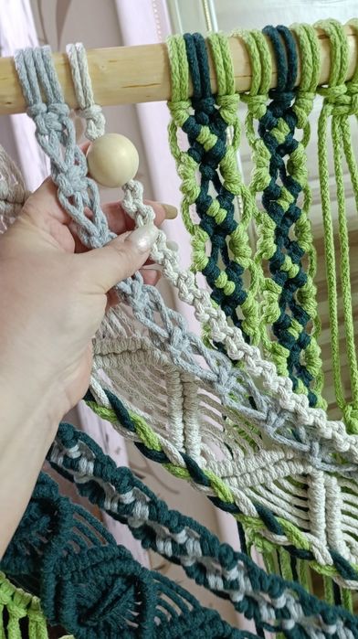 Бохо панно из хлопка