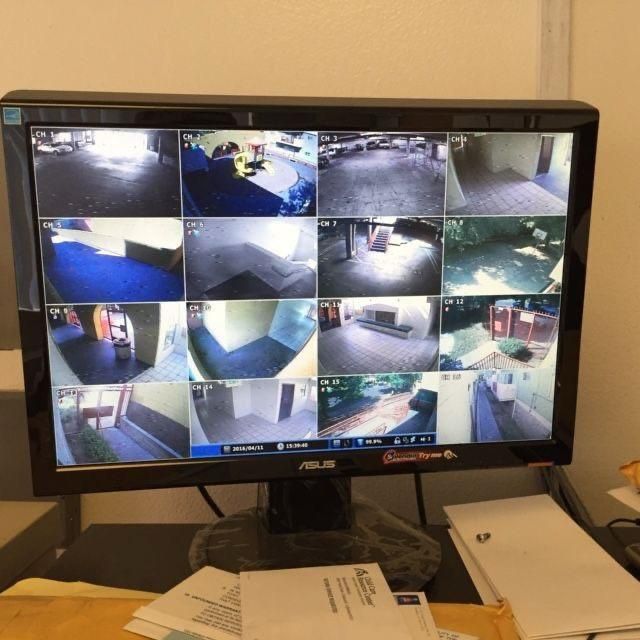 Установка камер видеонаблюдения