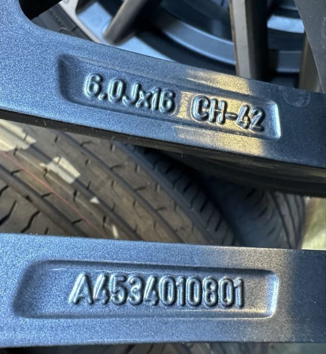 Оригинални джанти СМАРТ БРАБУС 453 SMART BRABUS EQ 4Х100 Fortwo cabrio EQ електрически СМАРТ edition 1 Fourfor 16 цола БРАБУС TPMS сензори датчици