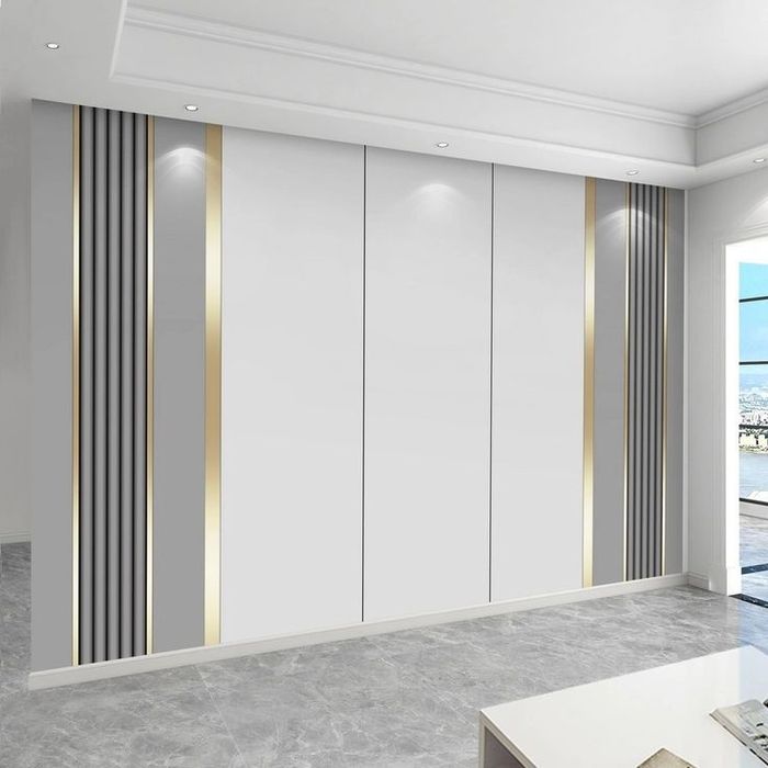 Монтаж бамбуковых панелей