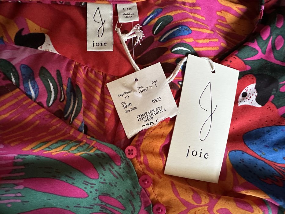 Bluza cropped de vara, noua, Joie, L