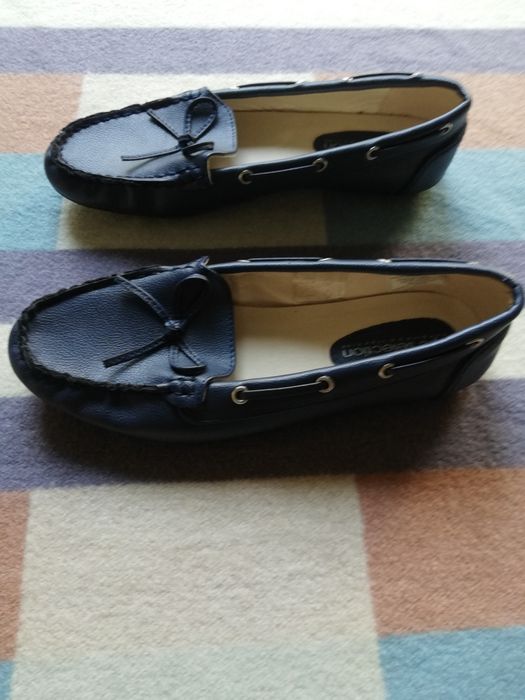 Mocasini noi bpc selection / bonprix albastru mărimea 39