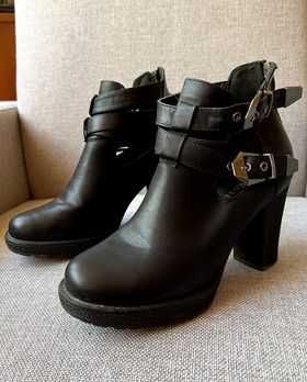 Дамски боти, черни, 38