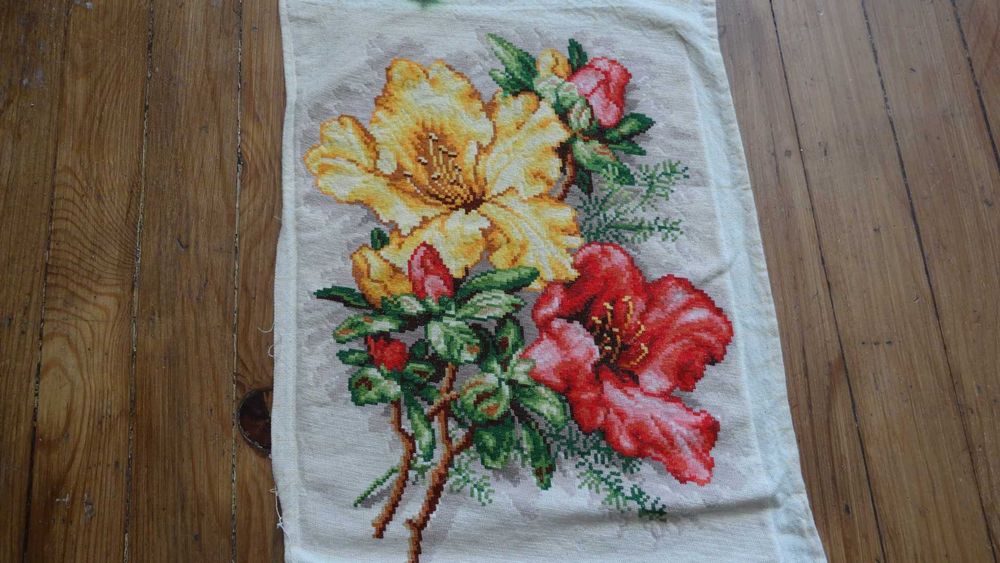 Гоблен цветя 30см/40см.