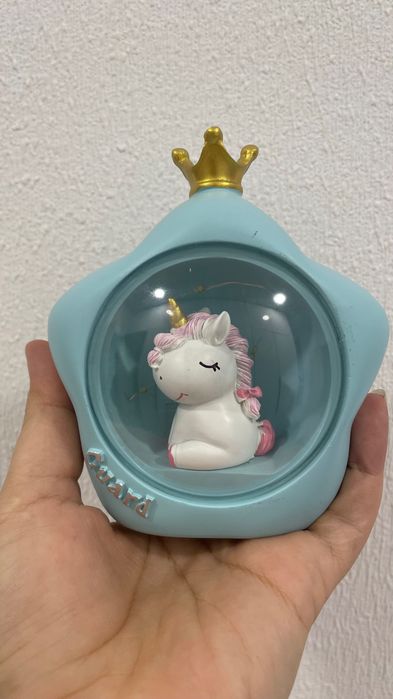 Светильник Единорог керамический детский