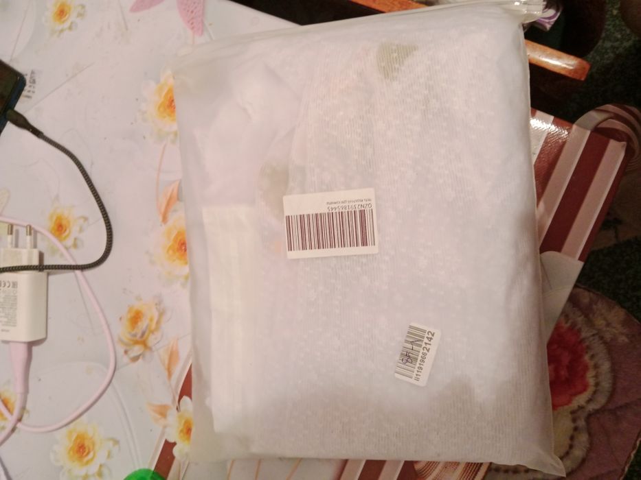 Тюль на шторной ленте