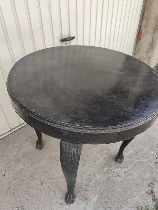 Старинни мебели - маса, пейка/диванче и два стола