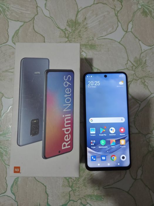 Redmi note 9s  128 gb