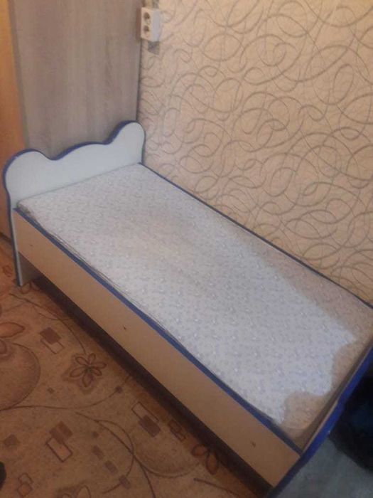 Детская кровать мишка