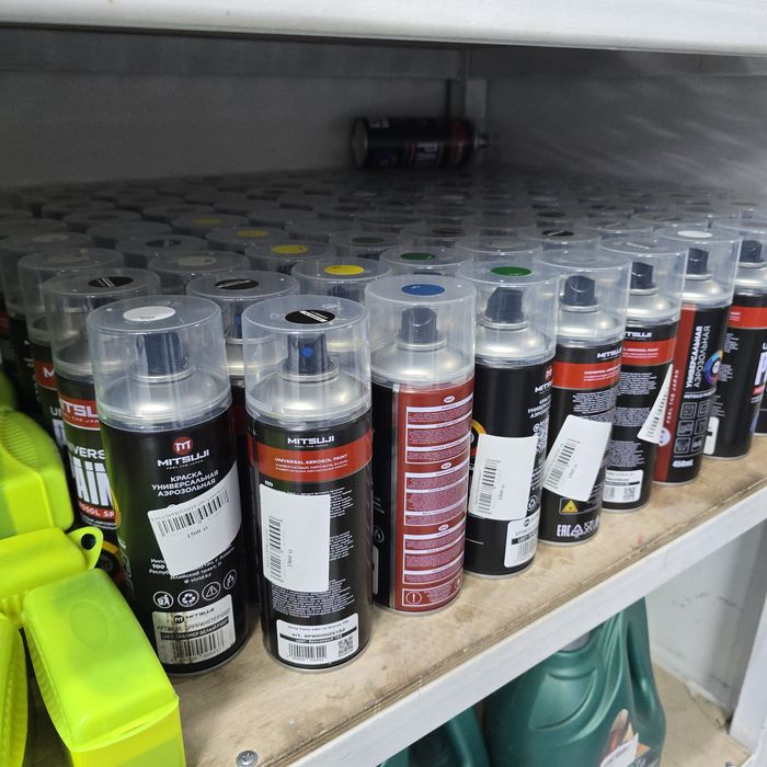 Баллончик краска автомобильный для покраска машины авто машину краски