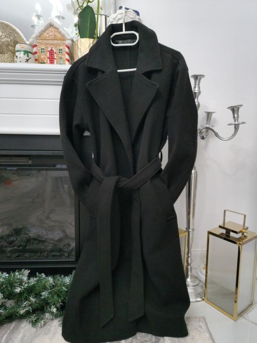 Palton negru damă M