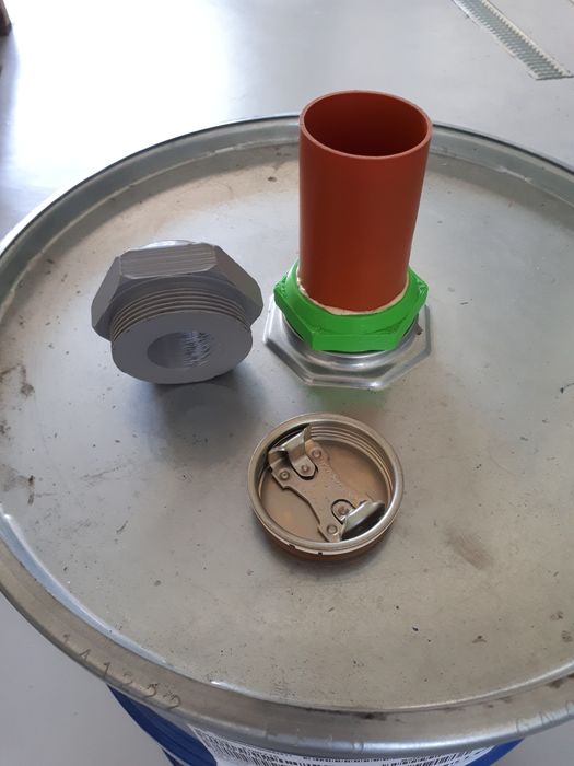 Преход с резба за варели / циклон аспирация