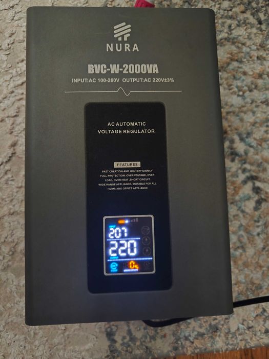 Стабилизатор напряжения 2000 VA