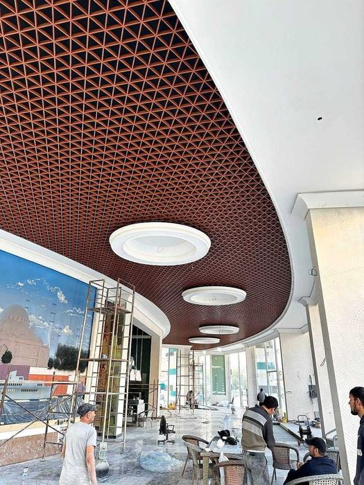 griliato snejinka treugolnik osma shift potalok подвесной поталок