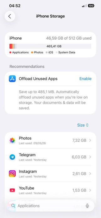 iPhone 12 Pro Max 512GB / Holati ideal