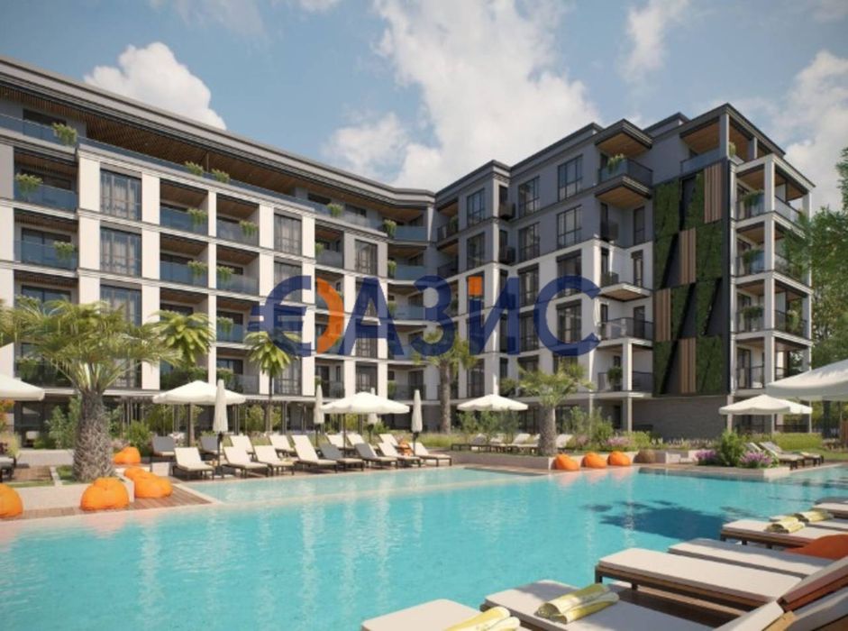 Продава се Двустаен апартамент в к.к. Слънчев бряг - 60 кв.м за 1917 €/кв.м - Снимка #13