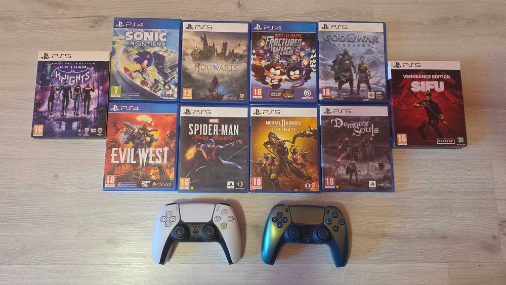PS5 Games and Controller
