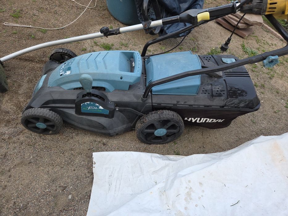 Газонокосилка Хёнде, тример Матеус