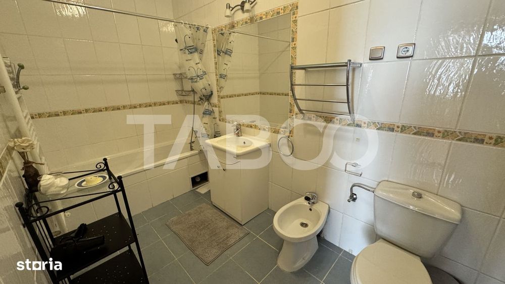 Apartamanet 3 camere de inchiriat mobilat utilat 90mpu BALCESCU Sibiu