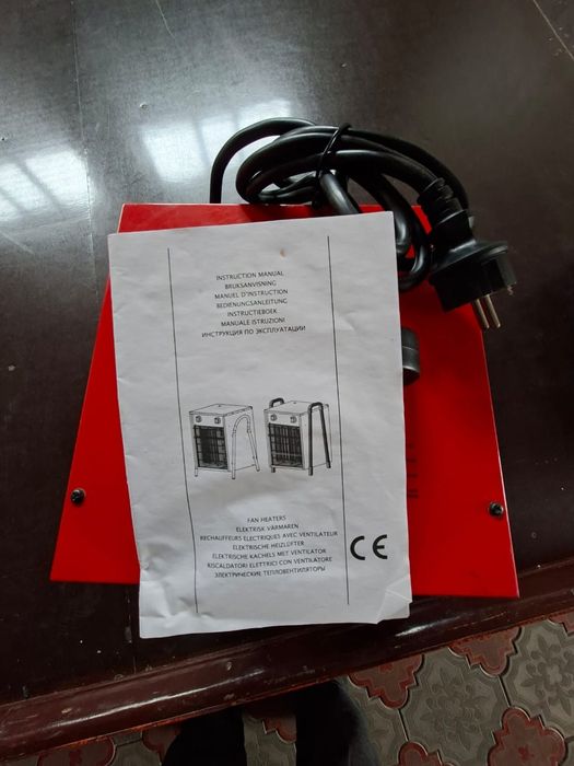 Продается новый каларифер электрическийче