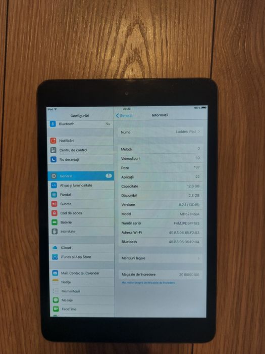 Vand Tableta iPad A 1432