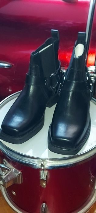 Cizme Harley din piele naturală