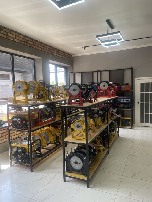 Аппарат стыковой пайки труб 63*160 (редуктор)