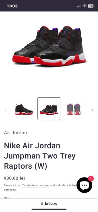 Jordan jumpman two trey raptors