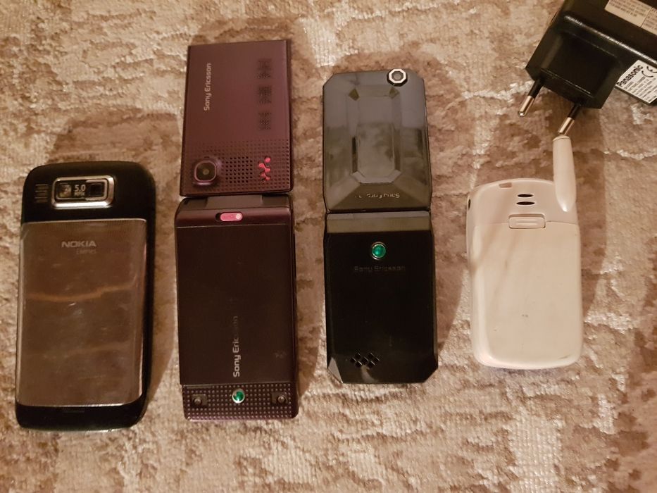 Продам ретро мобильные телефоны Sony Ericsson, Nokia ,Panasonic