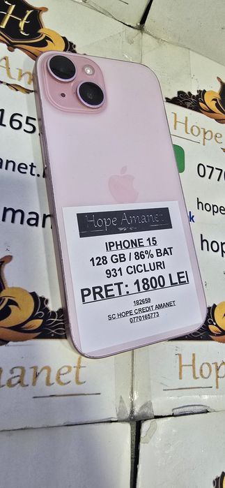 Hope Amanet P6 iphone 15