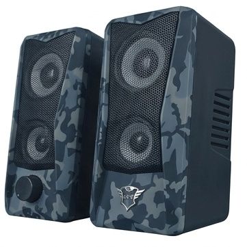 Уникални геймърски тонколони Trust Urban Camo – Топ звук за твоето бюро!