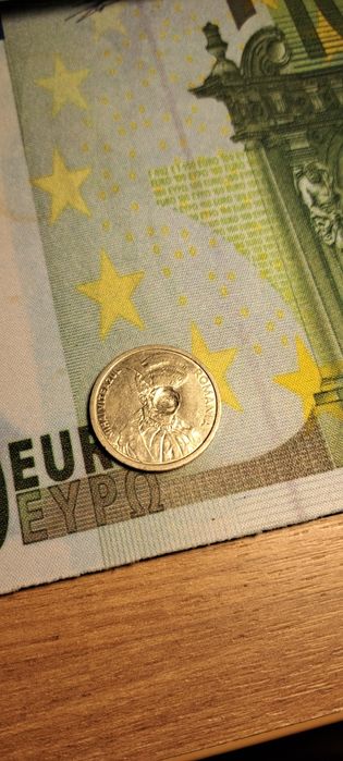 Monedă de 100 lei de Mihai viteazu anul 1992